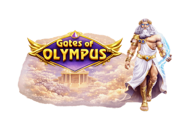 Gates Of Olympus slota ekrānšāviņš ar Zeus tēmu un x500 multiplikatoru